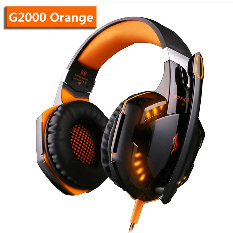 Casque de jeu filaire.