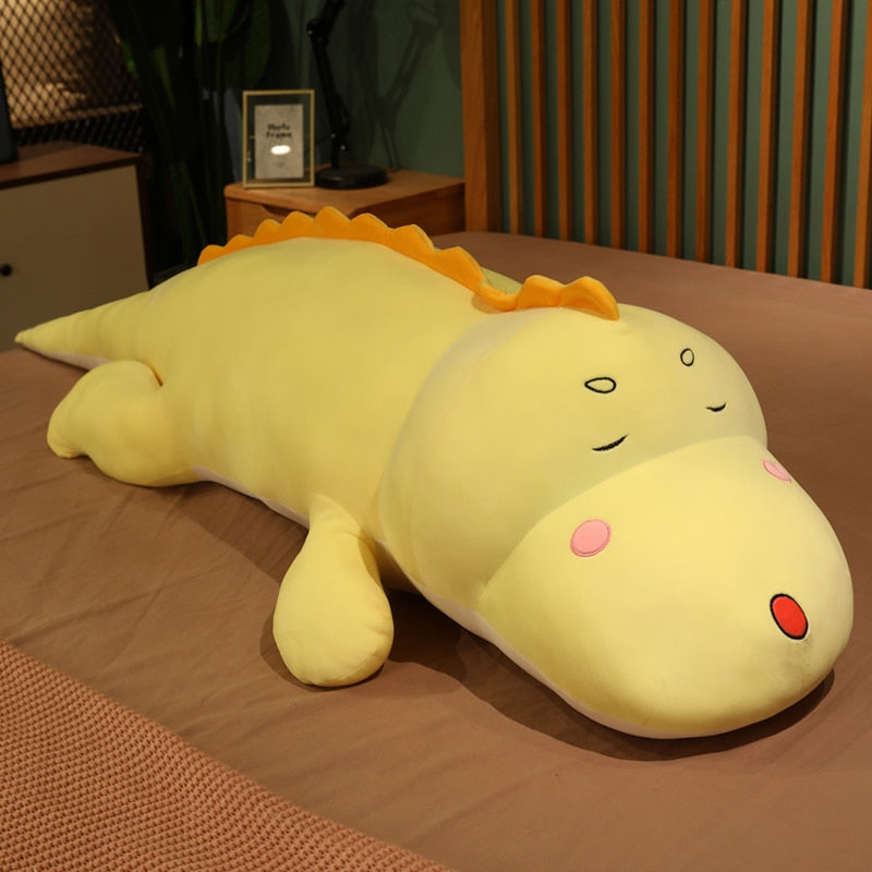 Jouet Crocodile géant en peluche.