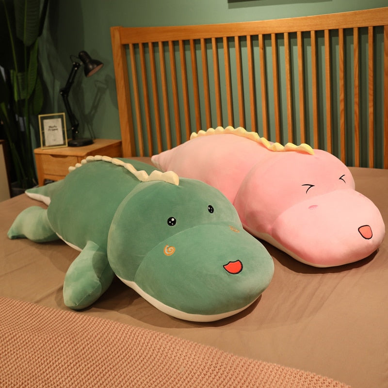 Jouet Crocodile géant en peluche.