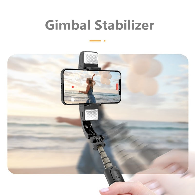 stabilisateur de cardan portatif pour téléphone portable.