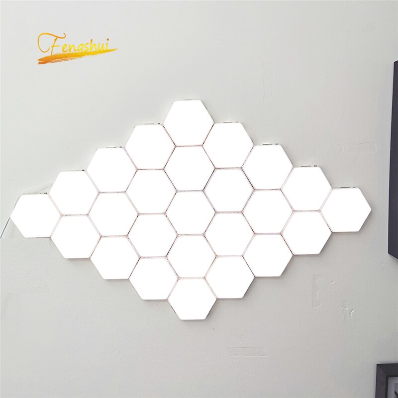 Lampe tactile moderne, veilleuse quantique modulaire bricolage.