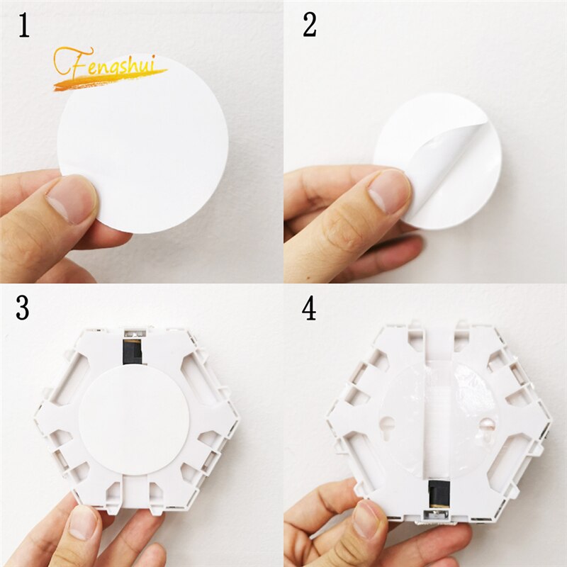 Lampe tactile moderne, veilleuse quantique modulaire bricolage.