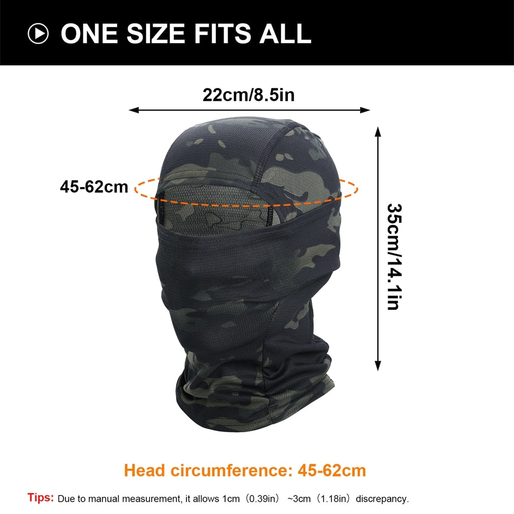 Cagoule de Camouflage.