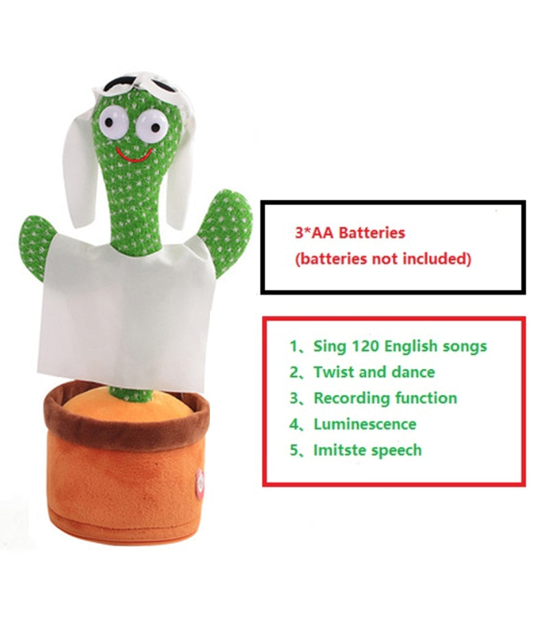 Jouet en peluche Cactus dansant.