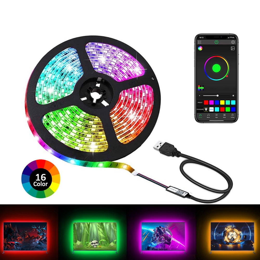 Ruban LED TV.