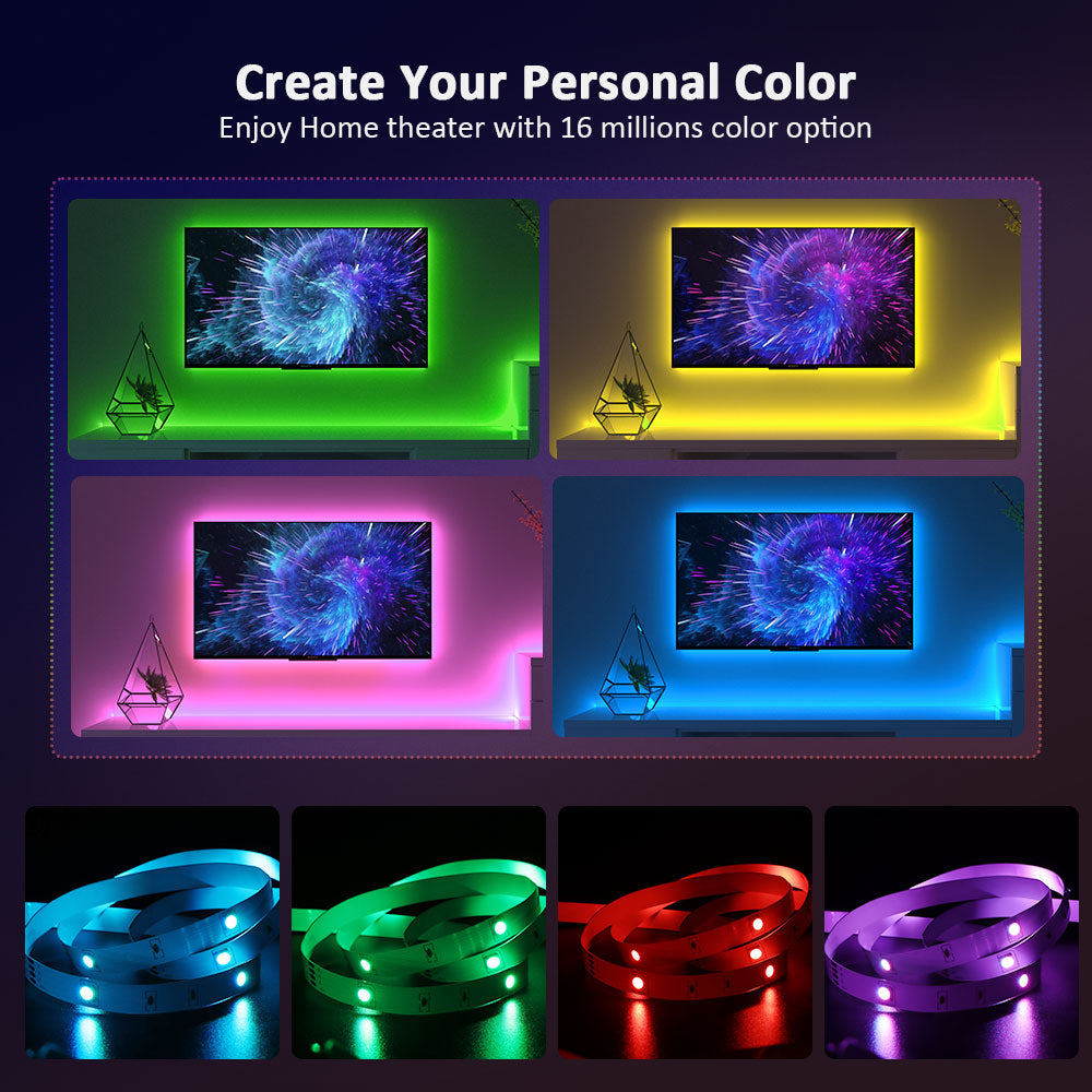 Ruban LED TV.