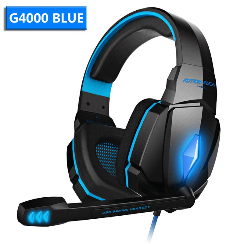 Casque de jeu filaire.