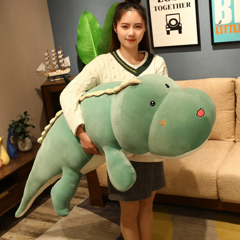 Jouet Crocodile géant en peluche.