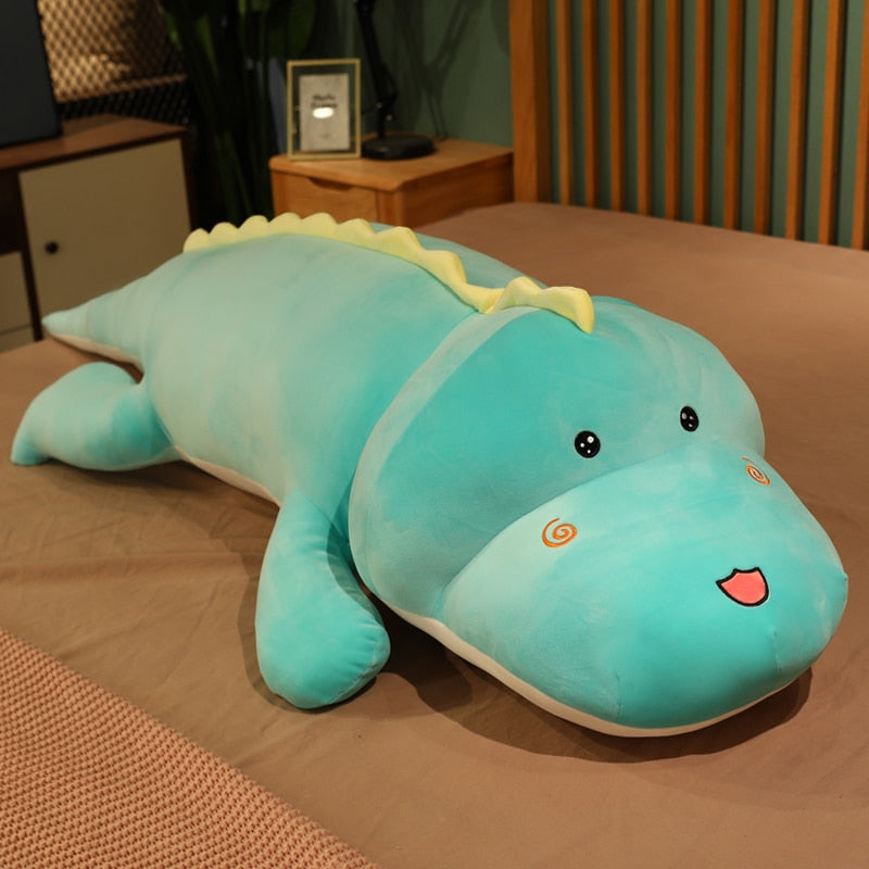 Jouet Crocodile géant en peluche.