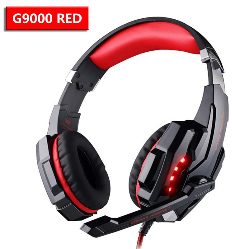 Casque de jeu filaire.