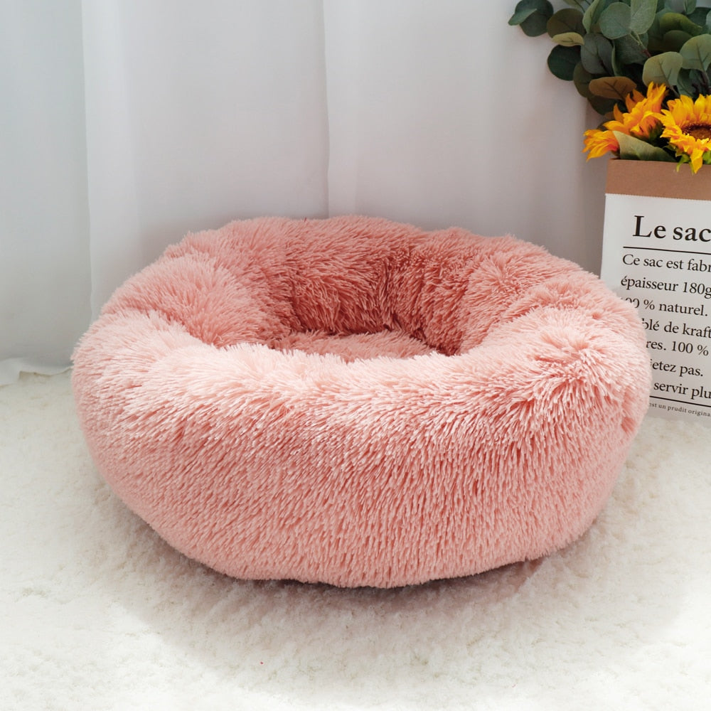 Lit douillet en polaire pour chien et chat.