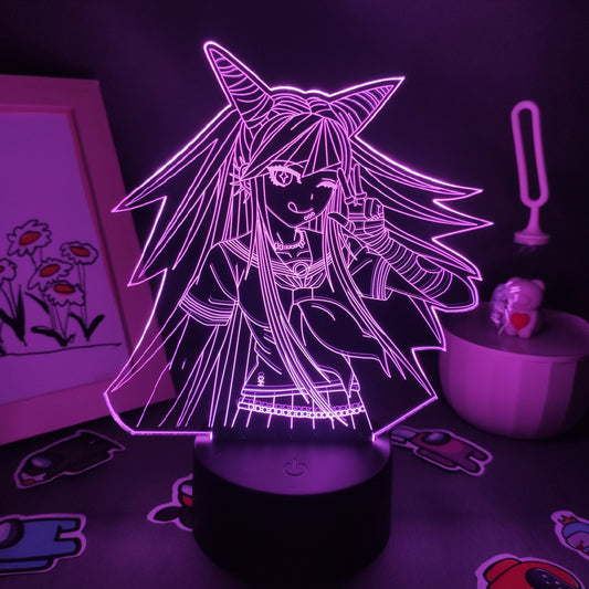 Lampe Led avec personnages du dessin animé.