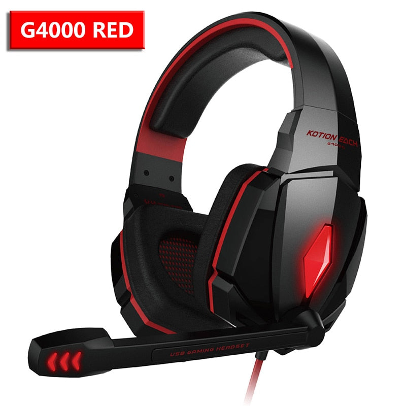 Casque de jeu filaire.