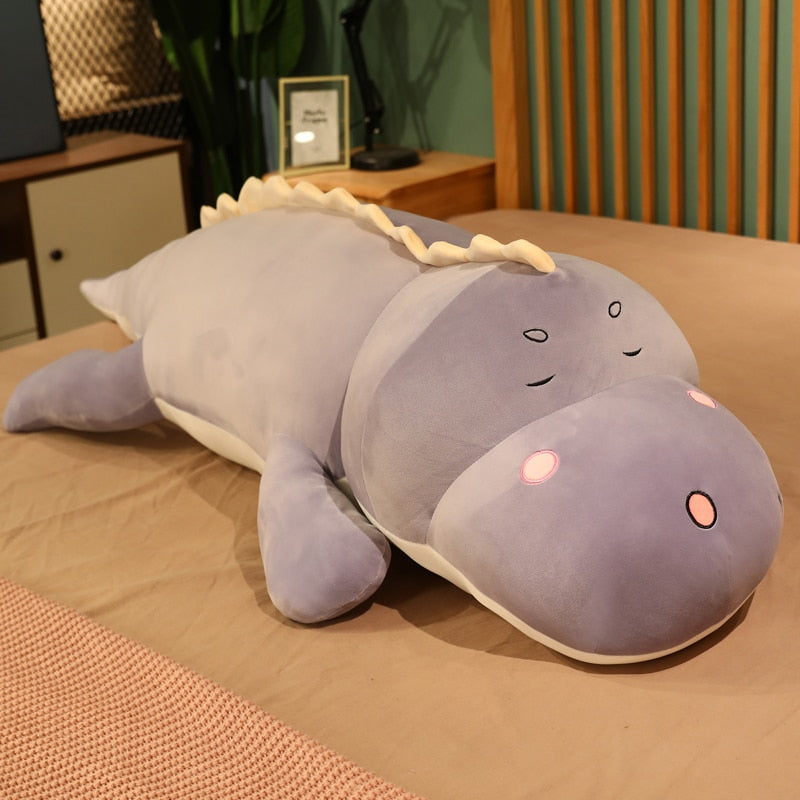 Jouet Crocodile géant en peluche.