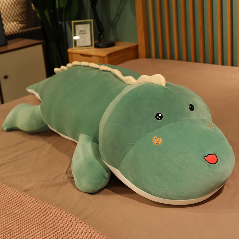 Jouet Crocodile géant en peluche.