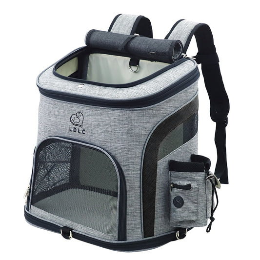 Sac à dos de voyage pour animal de compagnie.