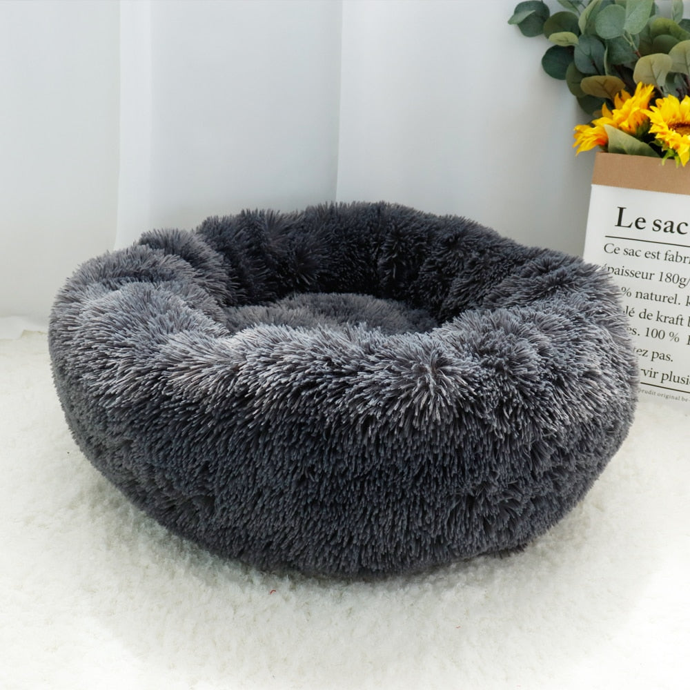 Lit douillet en polaire pour chien et chat.