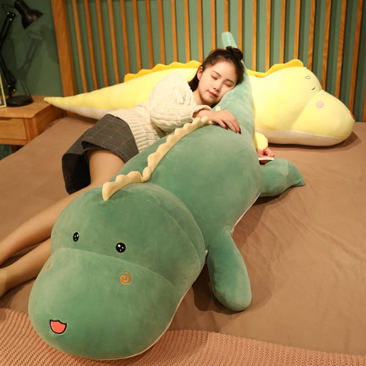 Jouet Crocodile géant en peluche.