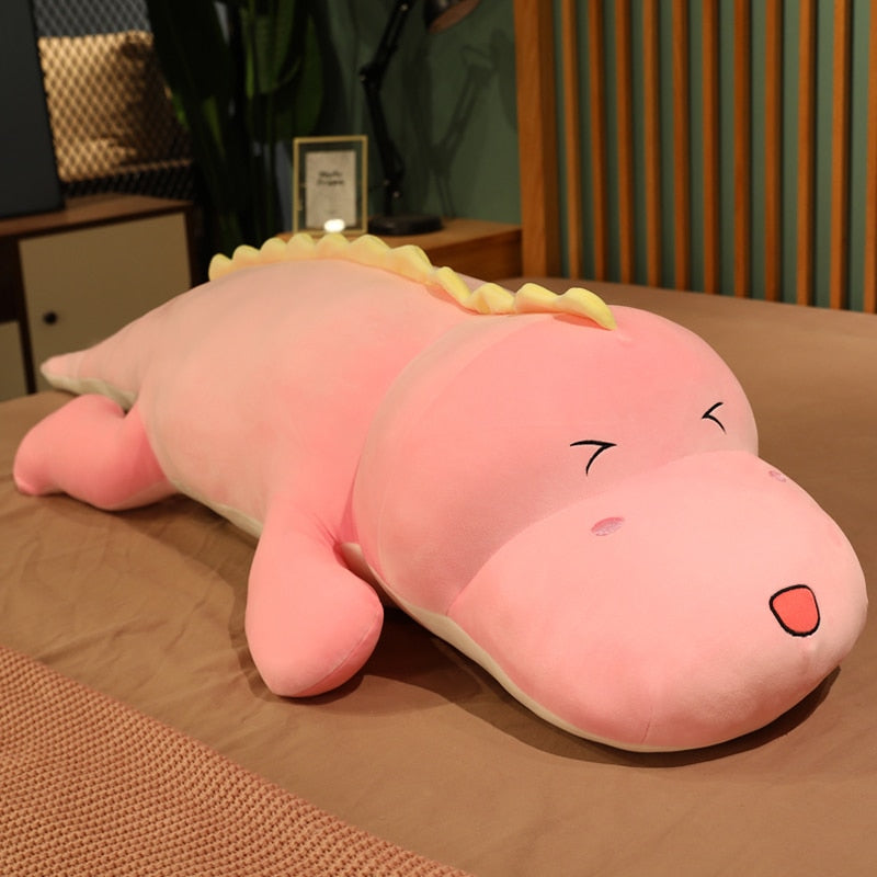 Jouet Crocodile géant en peluche.