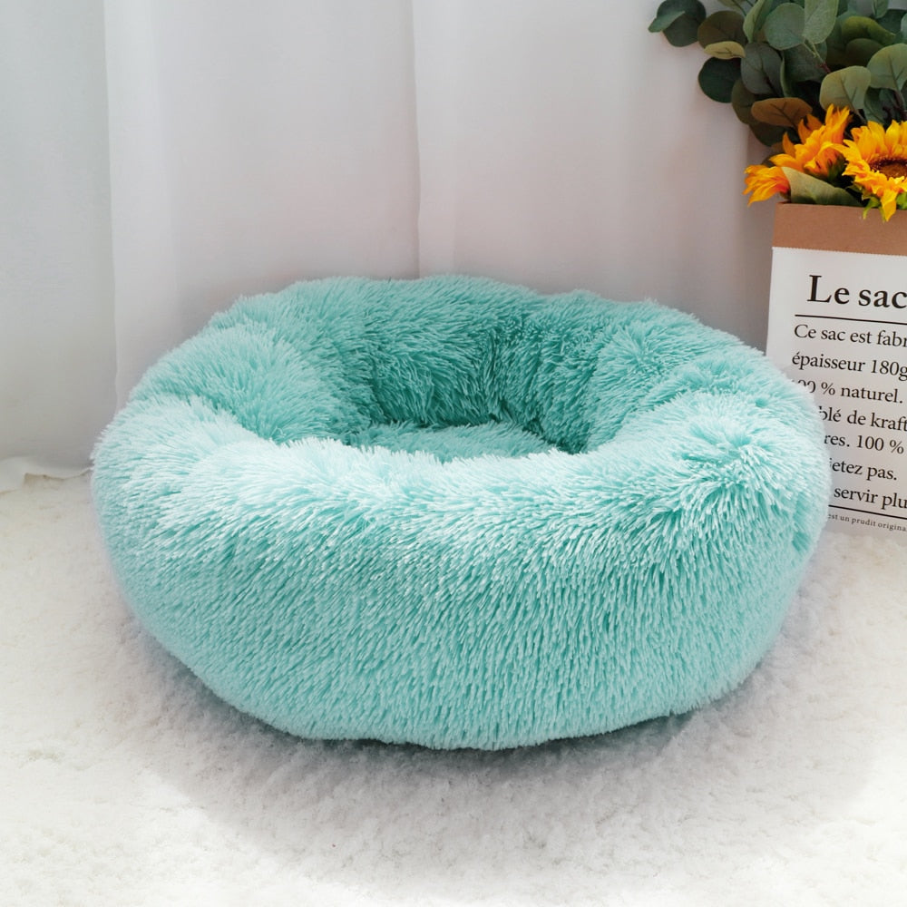 Lit douillet en polaire pour chien et chat.