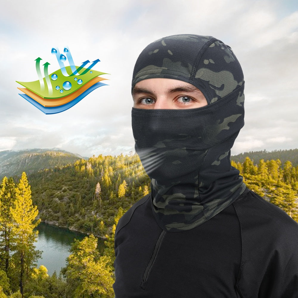 Cagoule de Camouflage.