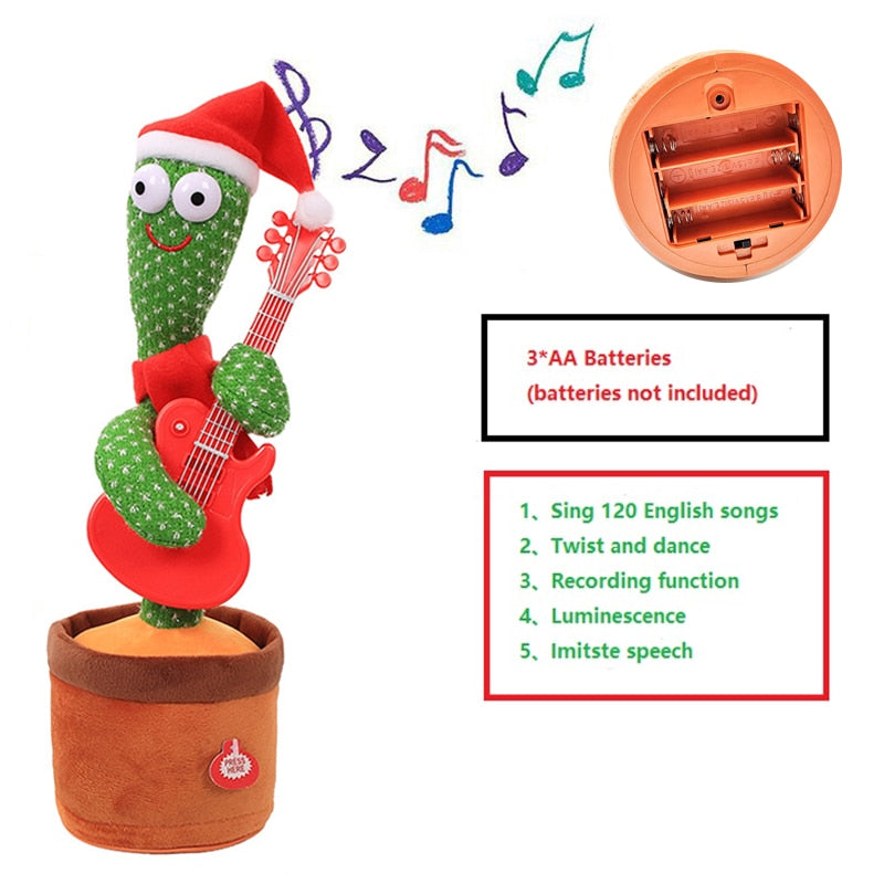 Jouet en peluche Cactus dansant.