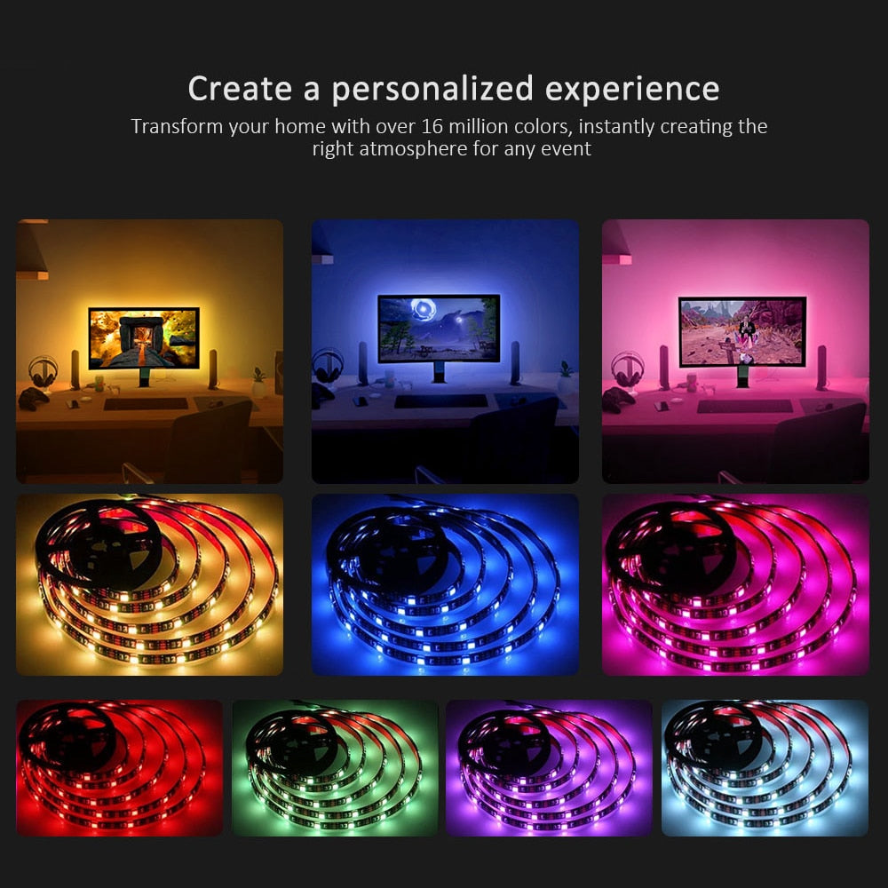 Ruban LED TV.