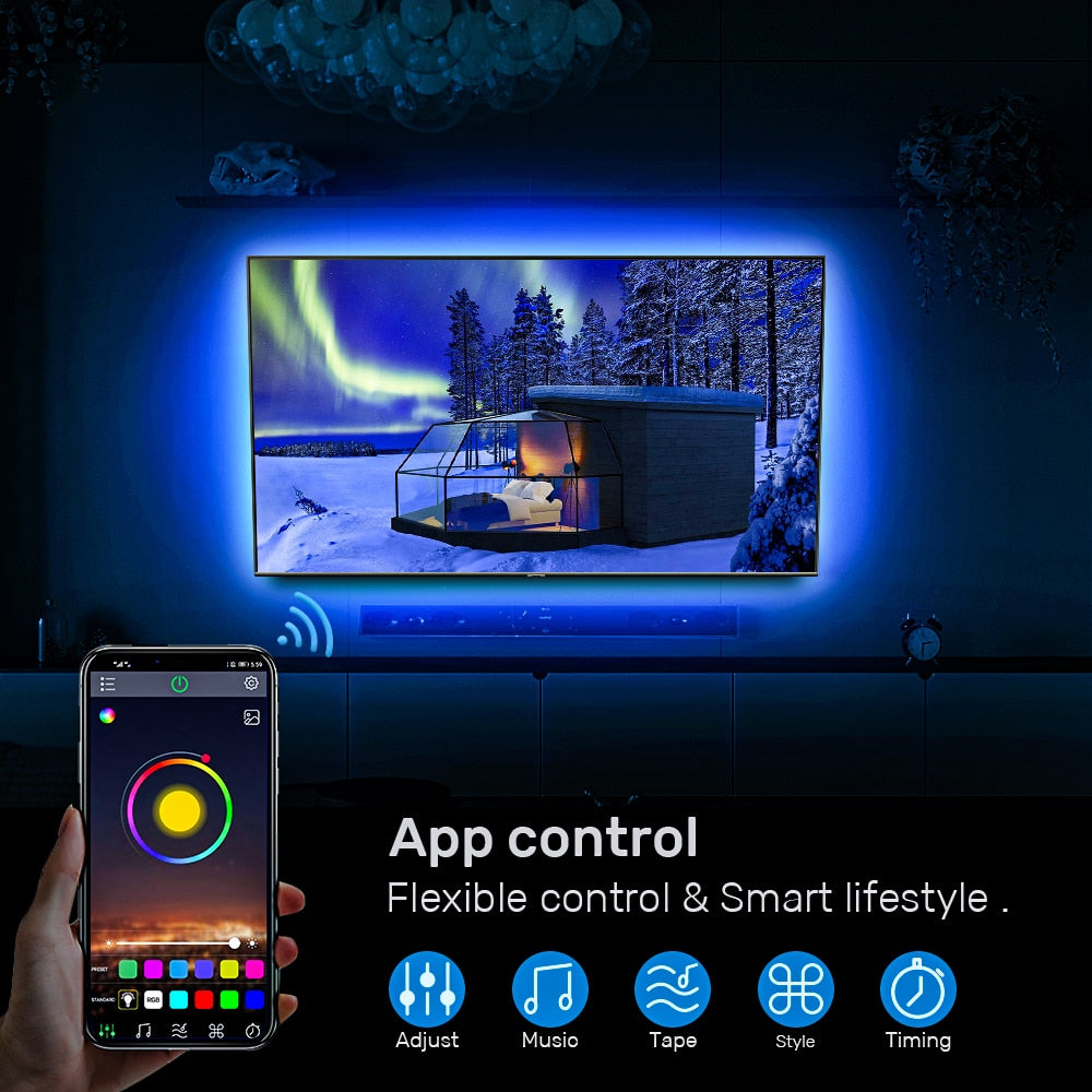 Ruban LED TV.