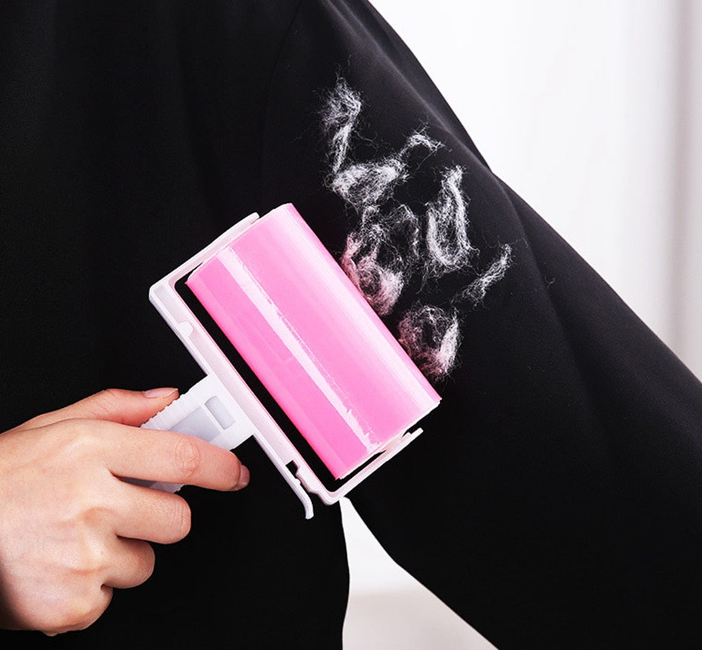 Éliminateur de peluches réutilisable pour vêtements.