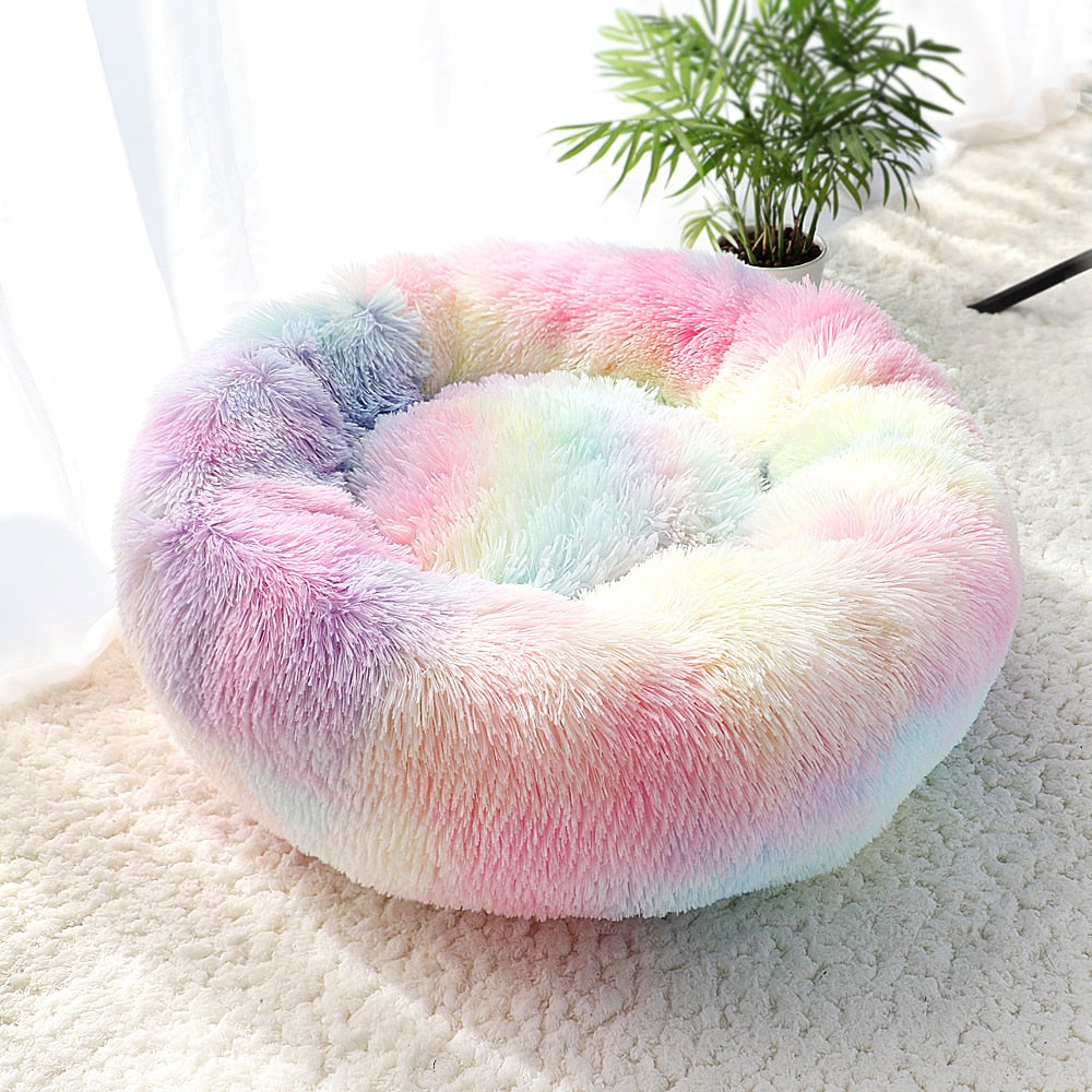 Lit douillet en polaire pour chien et chat.