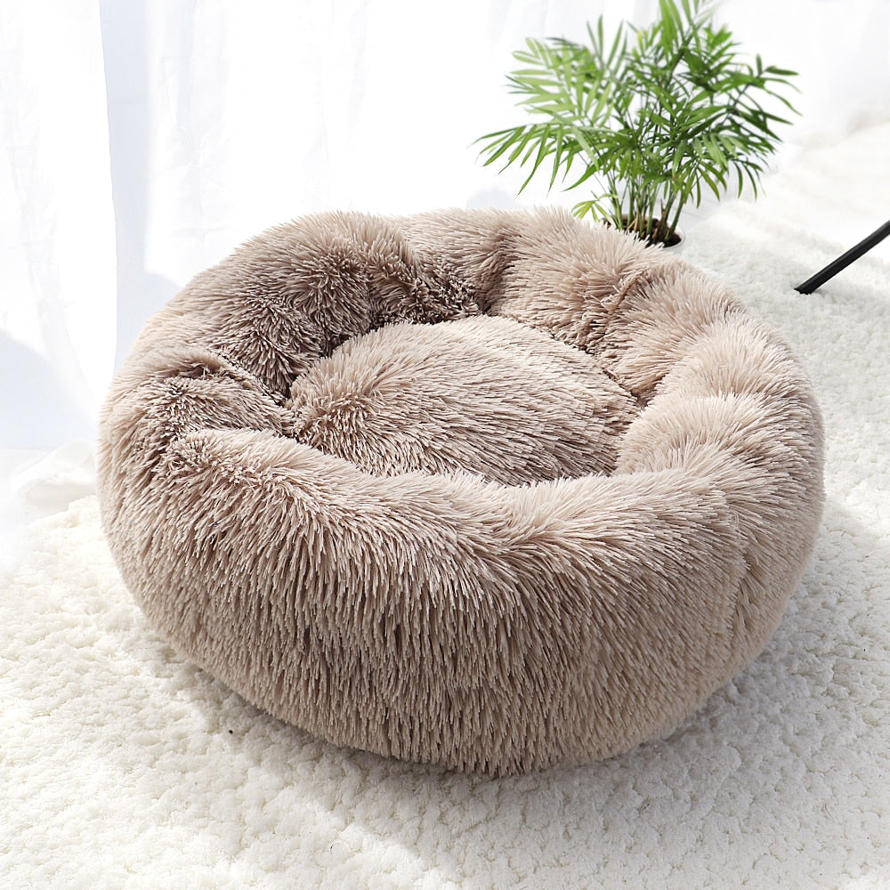 Lit douillet en polaire pour chien et chat.