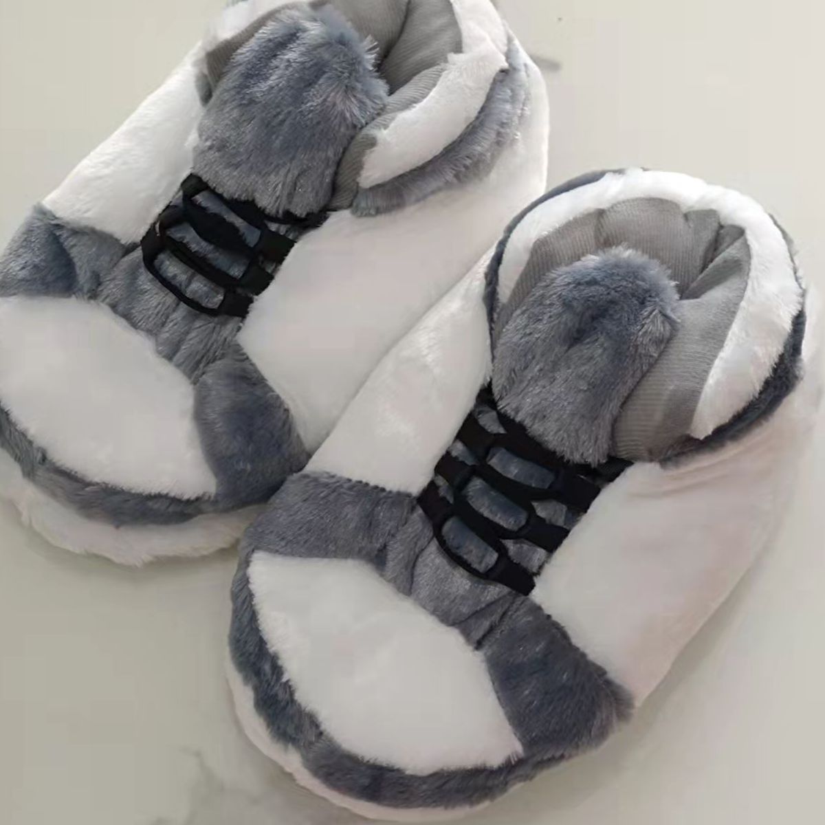 Pantoufles d'hiver.