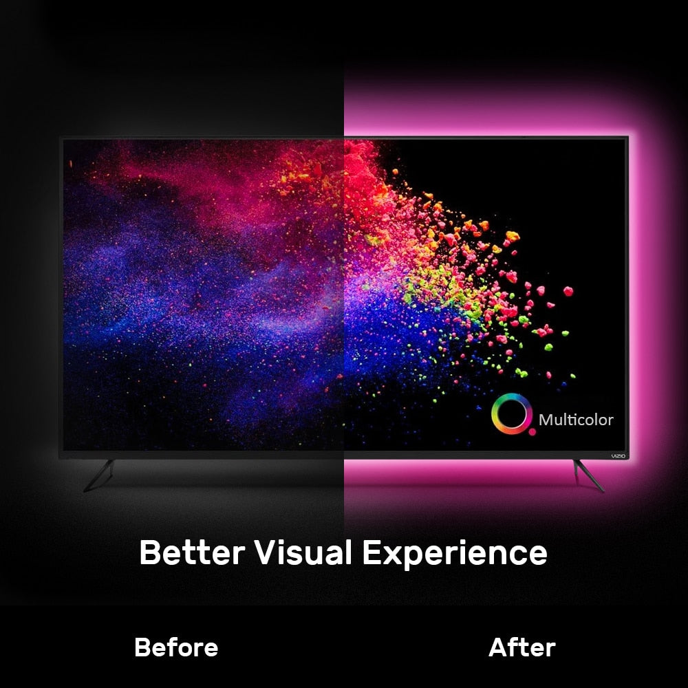 Ruban LED TV.