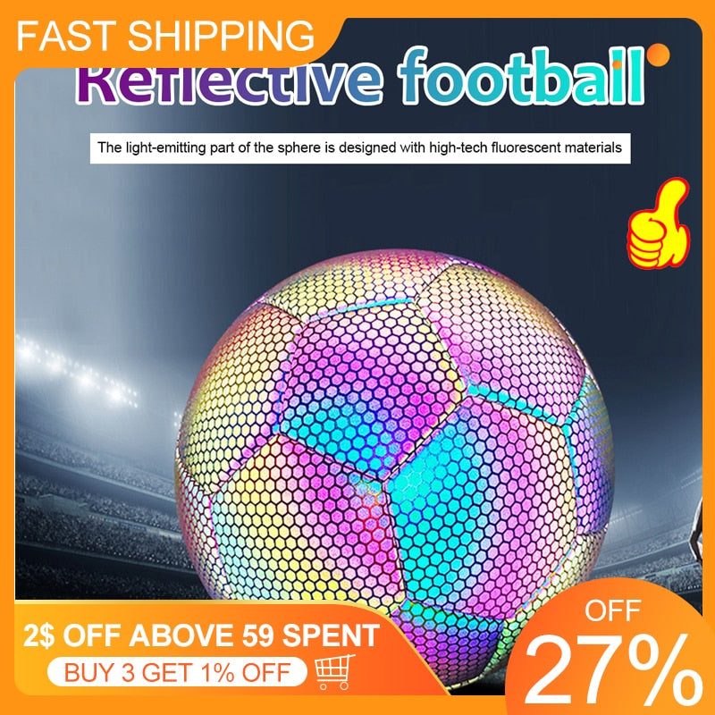 Ballon De Football Réfléchissant.