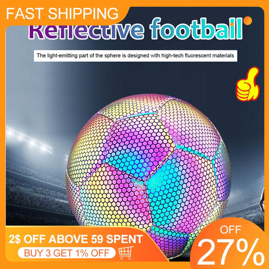 Ballon De Football Réfléchissant.